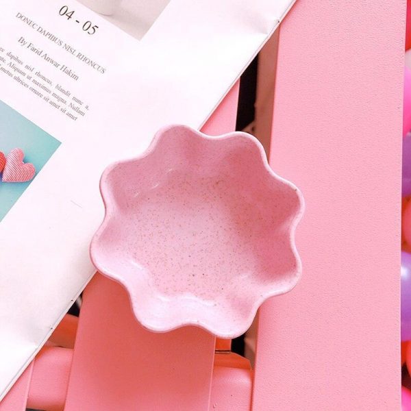 Eco Pink Snack Bowls - 6 - Kawaii Mix