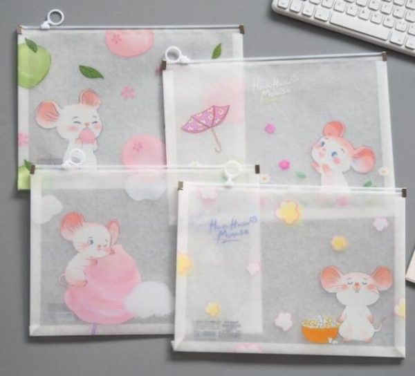 Pretty Sakura Cherry Blossoms Kawaii A4 File Folder - 6 - Kawaii Mix