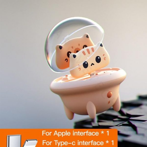 Cat Mini USB Power Bank Portable Charger