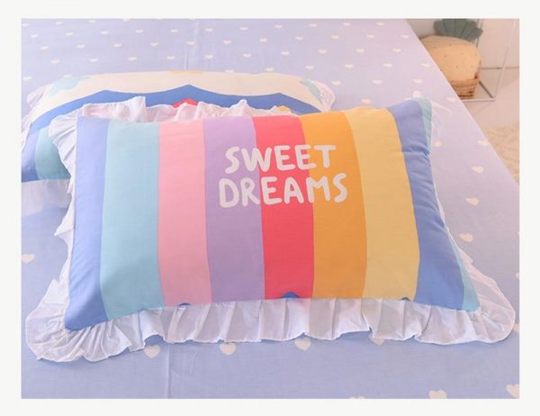 Sweet Dreams Rainbow Bedding Set - 3 - Kawaii Mix