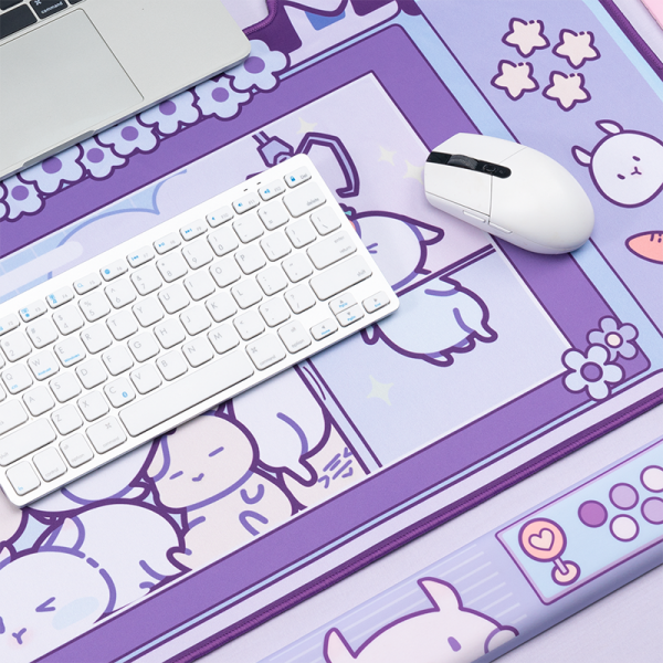 Bunny Gacha Desk Pad Mouse Mat - 6 - Kawaii Mix