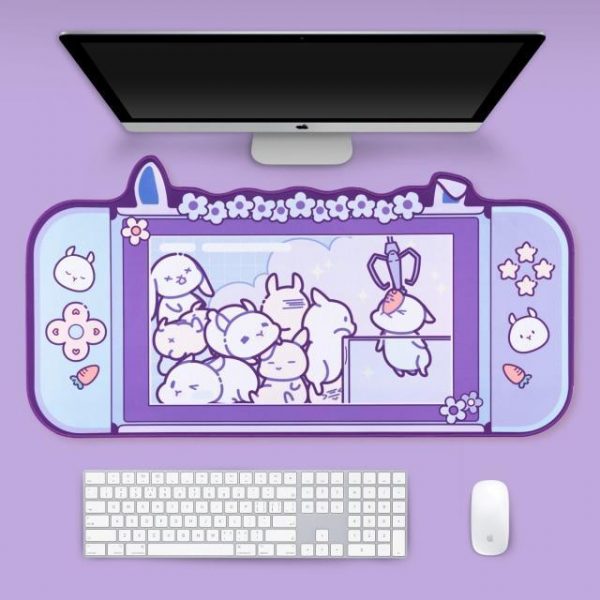 Bunny Gacha Desk Pad Mouse Mat - 10 - Kawaii Mix