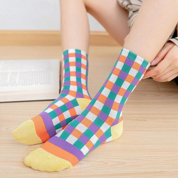 Bric a Brac Colorful Socks - 5 - Kawaii Mix