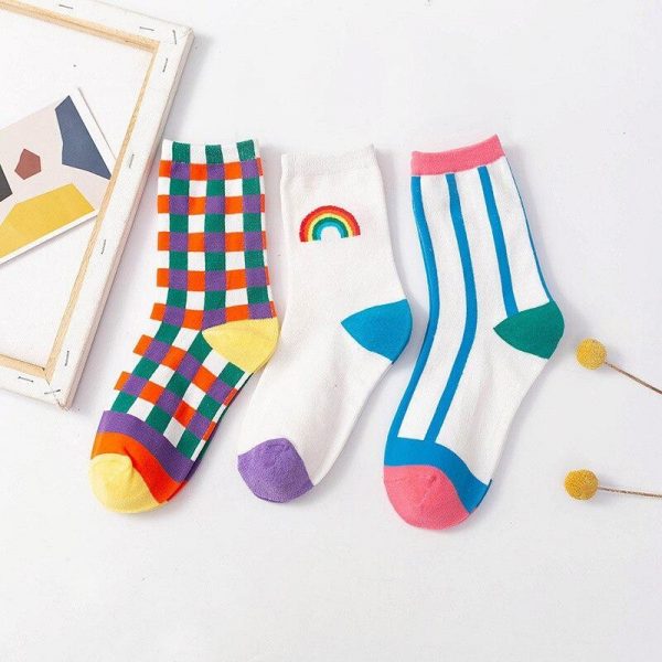 Bric a Brac Colorful Socks - 14 - Kawaii Mix
