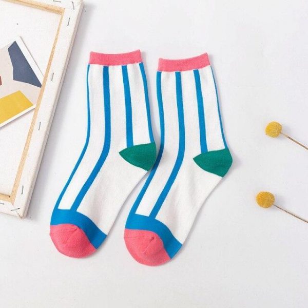 Bric a Brac Colorful Socks - 3 - Kawaii Mix
