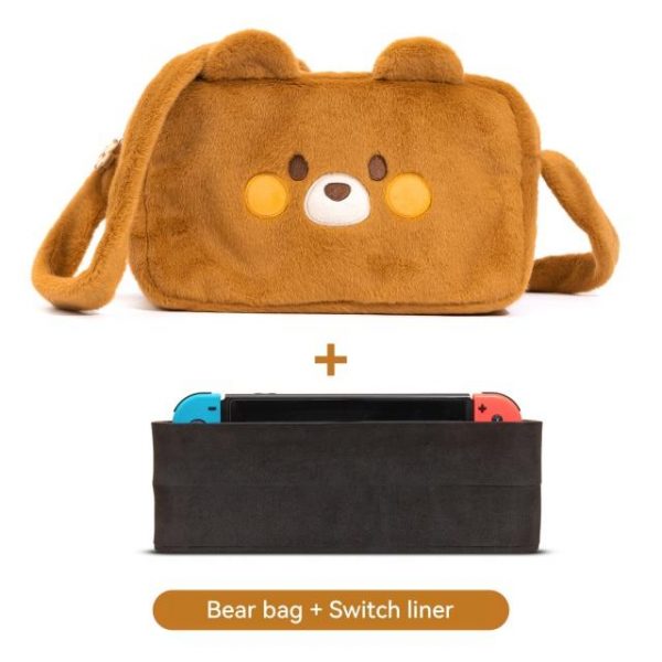 Kawaii Bear Switch Accessories Plush Bag - 6 - Kawaii Mix