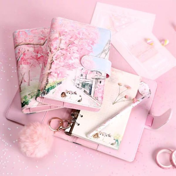 Cherry Blossoms Sakura Diary Gift Set - 1 - Kawaii Mix