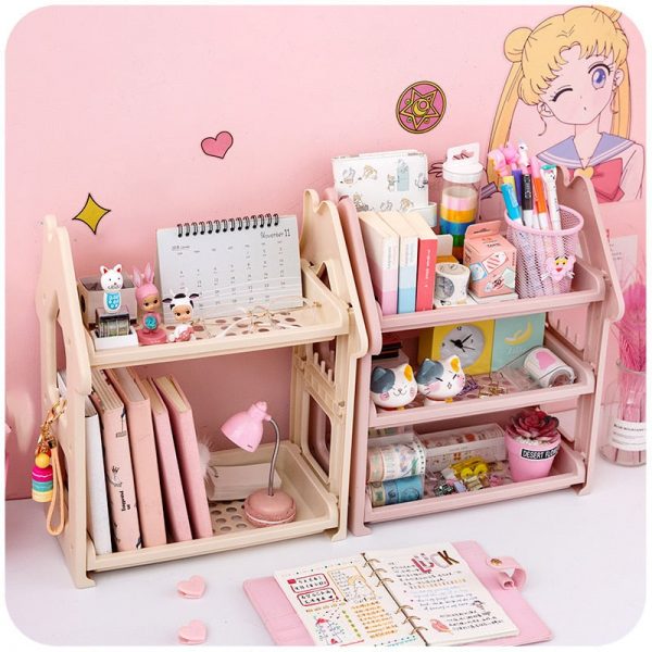 Doll House Storage Shelves - 1 - Kawaii Mix