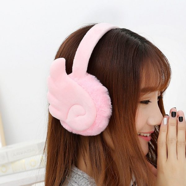 Sakura Wing Cute Earmuffs - 1 - Kawaii Mix