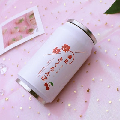 Stainless Steel Japan Juice Fruity Drink Cans - 34 - Kawaii Mix