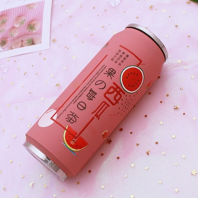 Stainless Steel Japan Juice Fruity Drink Cans - 12 - Kawaii Mix