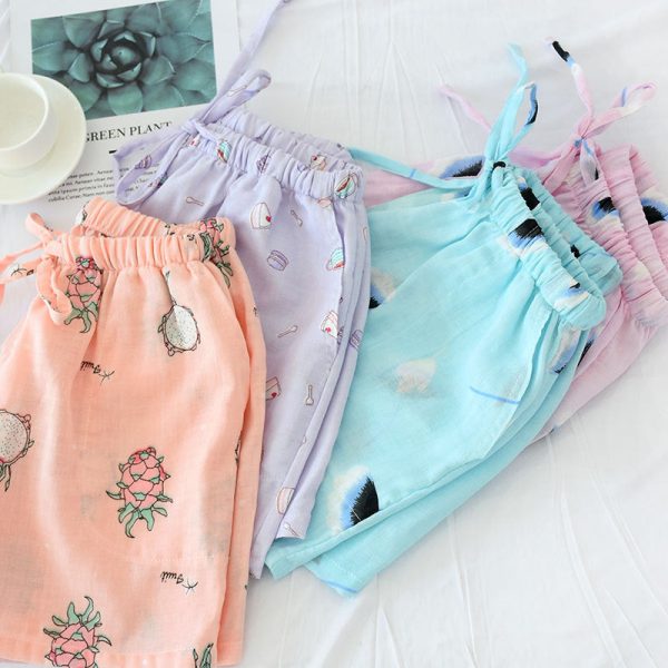 Cute Cotton Simple Soft Kawaii Summer Shorts - 27 - Kawaii Mix