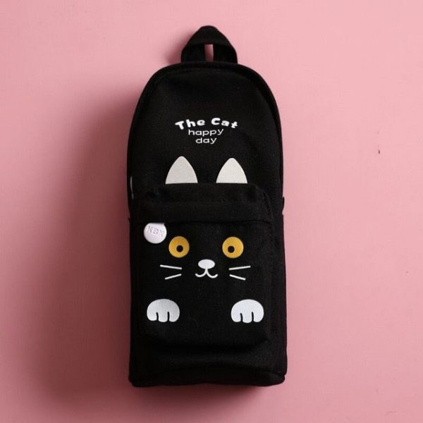 Happy Day Cat Backpack Pencil Case - 4 - Kawaii Mix