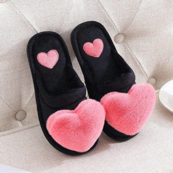 Sweet Feet Heart Slippers - 2 - Kawaii Mix