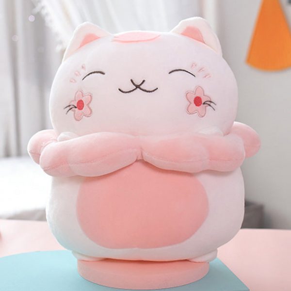 Cherry Blossom Kitty Pillows - 5 - Kawaii Mix