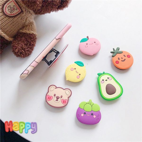 Cute Fruits Mobile Phone Grip Stand - 11 - Kawaii Mix