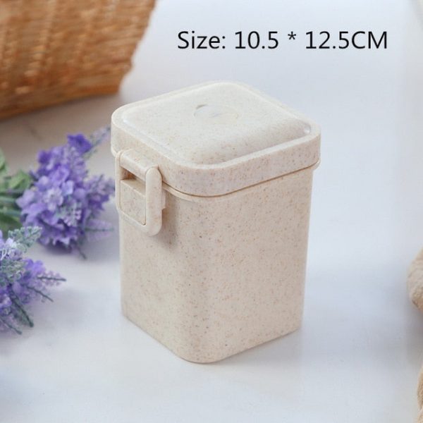 Pastel Wheat Straw Lunch Box 3 Layers - 6 - Kawaii Mix