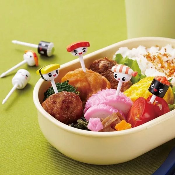 Bento Lunch Animal Fruit Fork Picks - 16 - Kawaii Mix