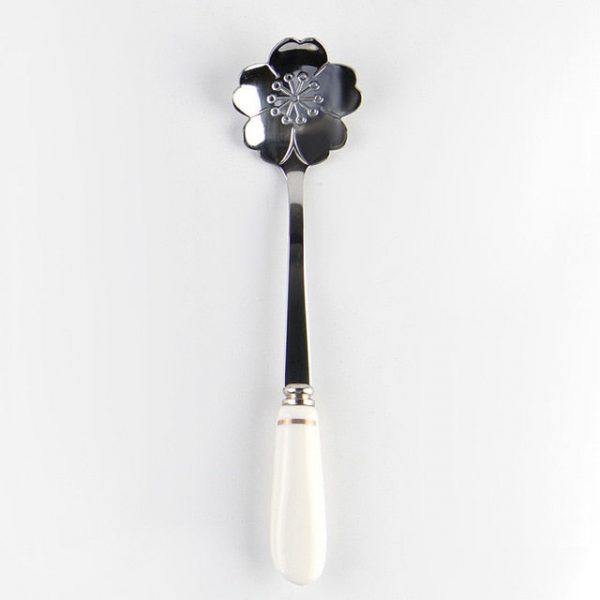 12cm Stainless Steel Mini Sakura Spoons - 5 - Kawaii Mix