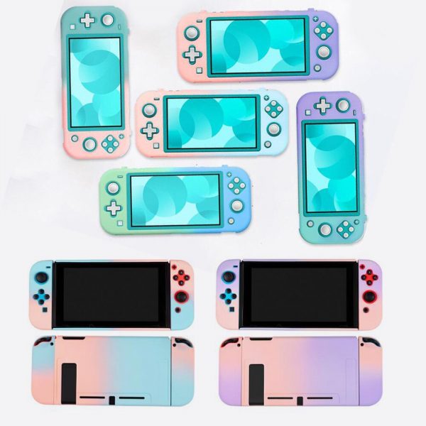 Pastel Gradient Switch / Switch lite Silicone Cover - 9 - Kawaii Mix