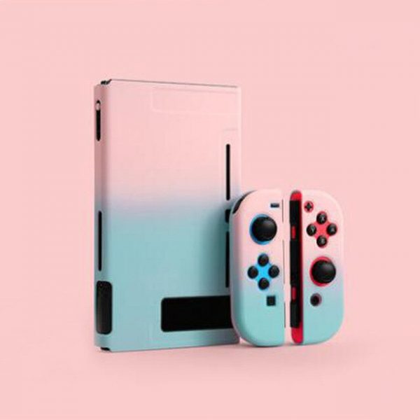 Pastel Gradient Switch / Switch lite Silicone Cover - 6 - Kawaii Mix
