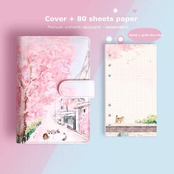 Cherry Blossoms Sakura Diary Gift Set - 8 - Kawaii Mix