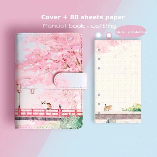 Cherry Blossoms Sakura Diary Gift Set - 4 - Kawaii Mix