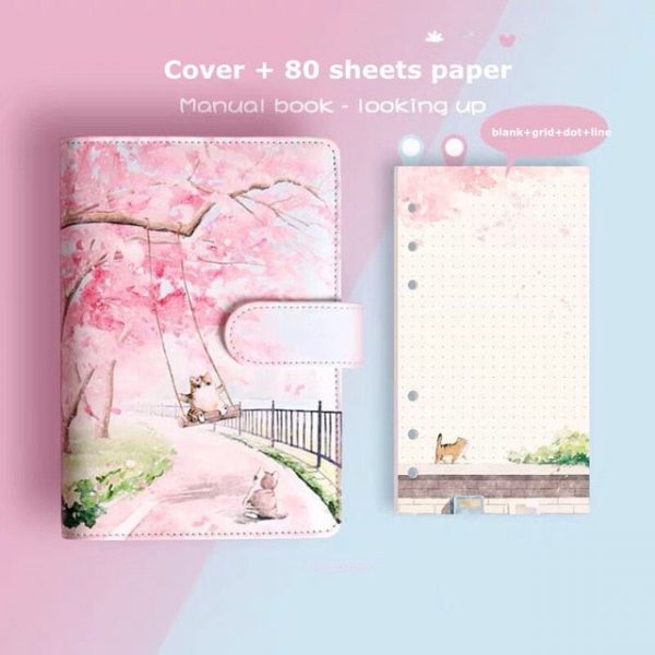 Cherry Blossoms Sakura Diary Gift Set - 6 - Kawaii Mix