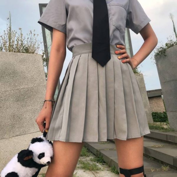 XS-5XL Kawaii Pleated Tennis Mini Skirt - 1 - Kawaii Mix
