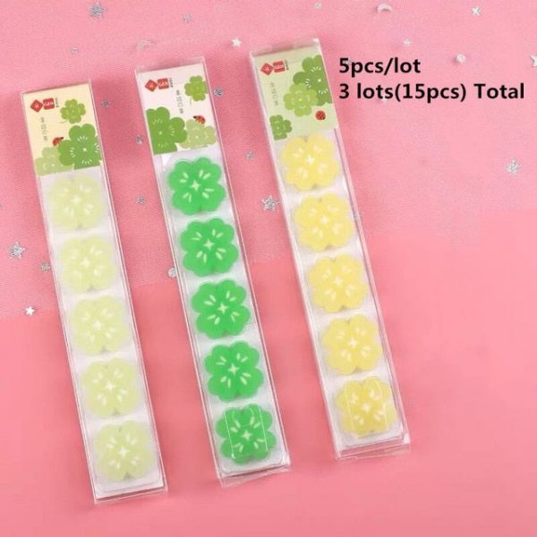 6pcs Kawaii Fruity Sakura Erasers - 11 - Kawaii Mix