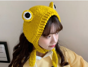 Knitted Froggy Hat - 8 - Kawaii Mix