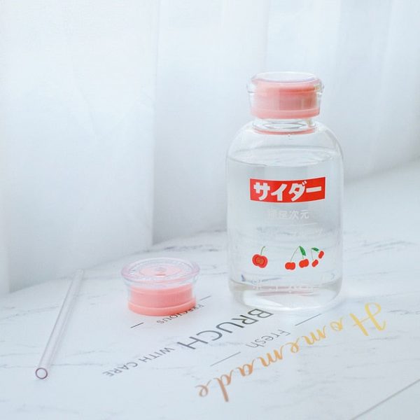 450ml Fruity Japanese Milk Bottle - 5 - Kawaii Mix