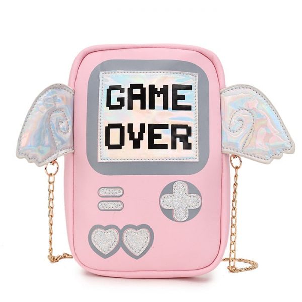 Game Over Crossbody Wings Bag - 1 - Kawaii Mix