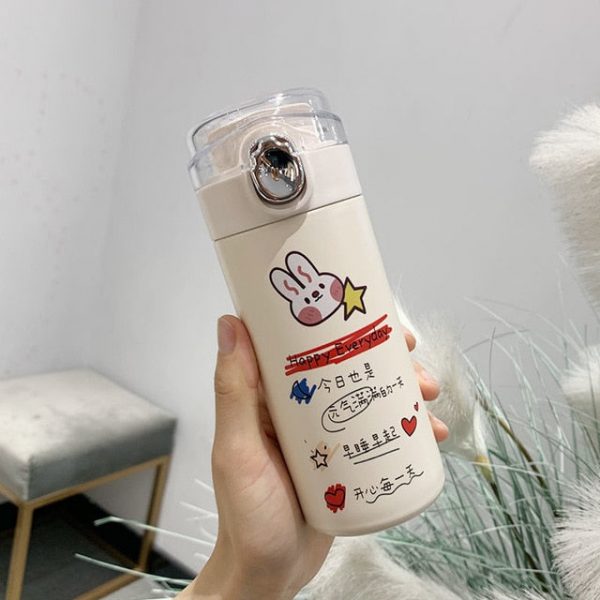 320ml Kawaii Bear Korean Thermos Flask - 12 - Kawaii Mix
