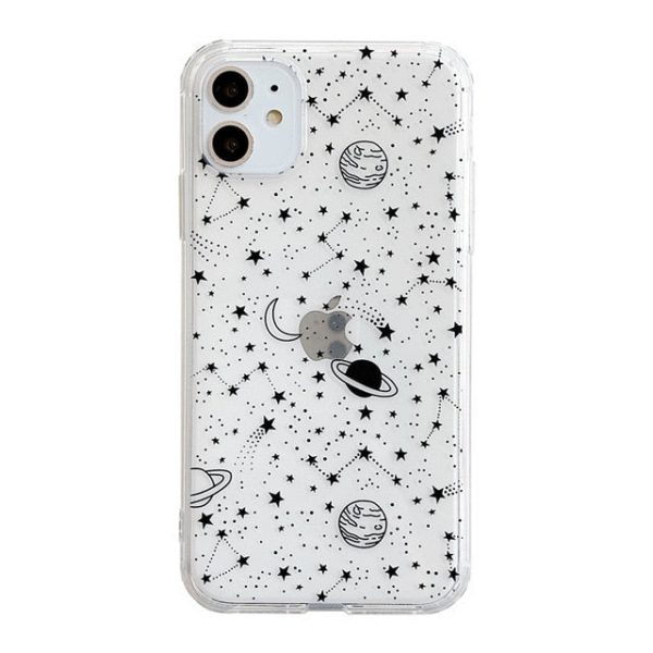 Planet Stars Moon Pastel iPhone Case - 3 - Kawaii Mix