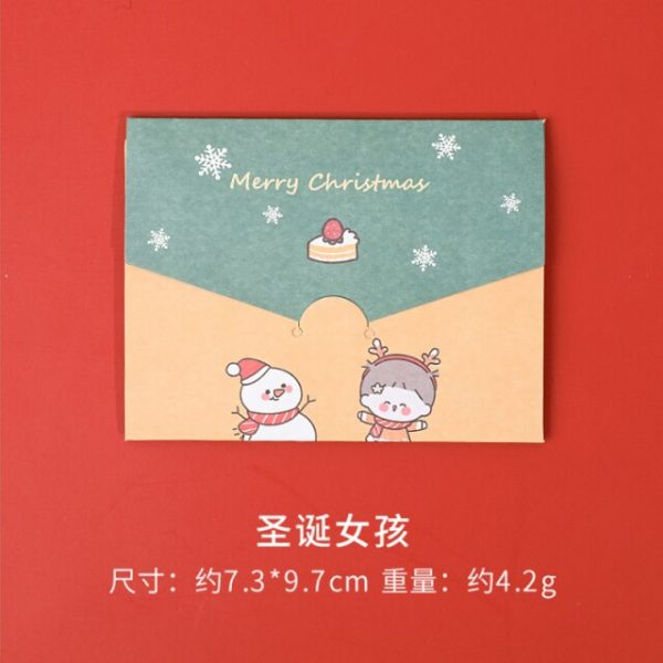 100Pcs Mini Kawaii Christmas Cards - 4 - Kawaii Mix