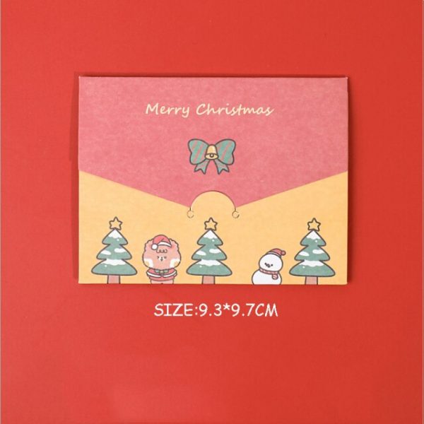 100Pcs Mini Kawaii Christmas Cards - 2 - Kawaii Mix