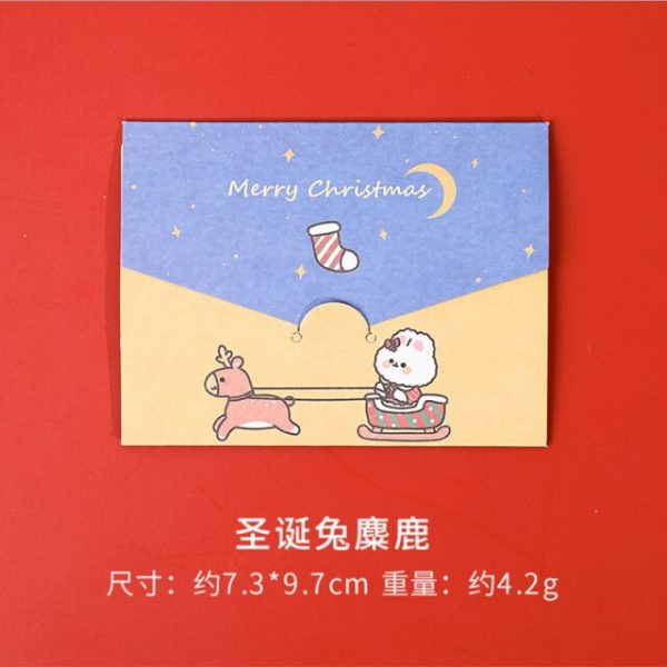 100Pcs Mini Kawaii Christmas Cards - 6 - Kawaii Mix