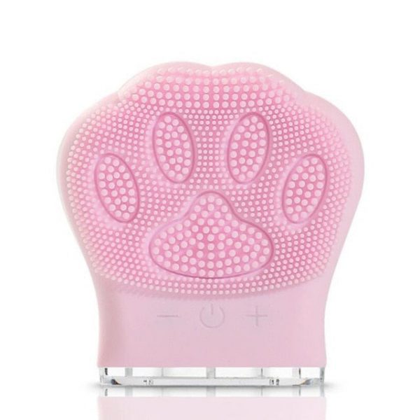 1PC Cat Claw Shape Silicone Facial Cleansing Brush - 6 - Kawaii Mix