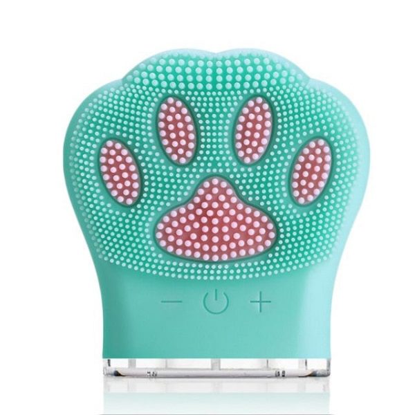 1PC Cat Claw Shape Silicone Facial Cleansing Brush - 3 - Kawaii Mix