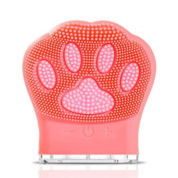1PC Cat Claw Shape Silicone Facial Cleansing Brush - 4 - Kawaii Mix