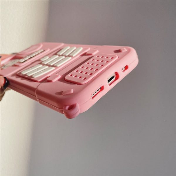 Retro Heart iPhone Case Pink / Purple - 15 - Kawaii Mix