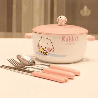 My Lovely Rabbit Noodle Bowl - 1 - Kawaii Mix