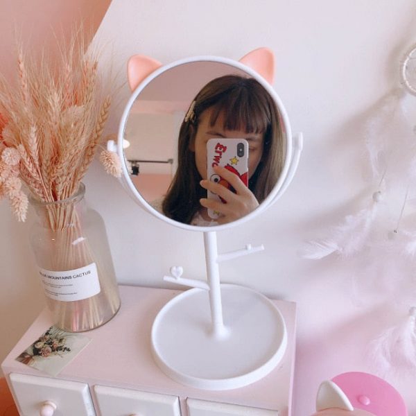 Kitty Ears Cosmetic Mirror - 4 - Kawaii Mix
