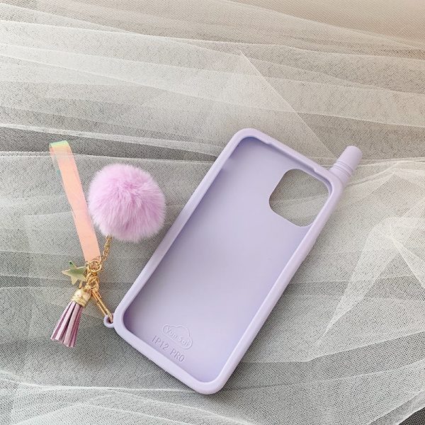 Retro Heart iPhone Case Pink / Purple - 21 - Kawaii Mix
