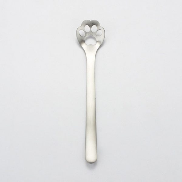 Cat Paw Stainless Steel Sugar Spoon - 3 - Kawaii Mix