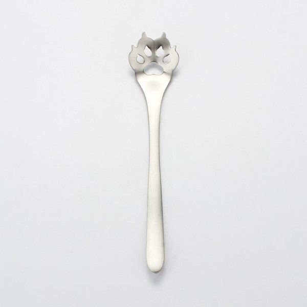 Cat Paw Stainless Steel Sugar Spoon - 2 - Kawaii Mix