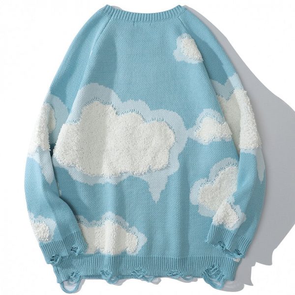 Oversize Cloud Sweater - 7 - Kawaii Mix