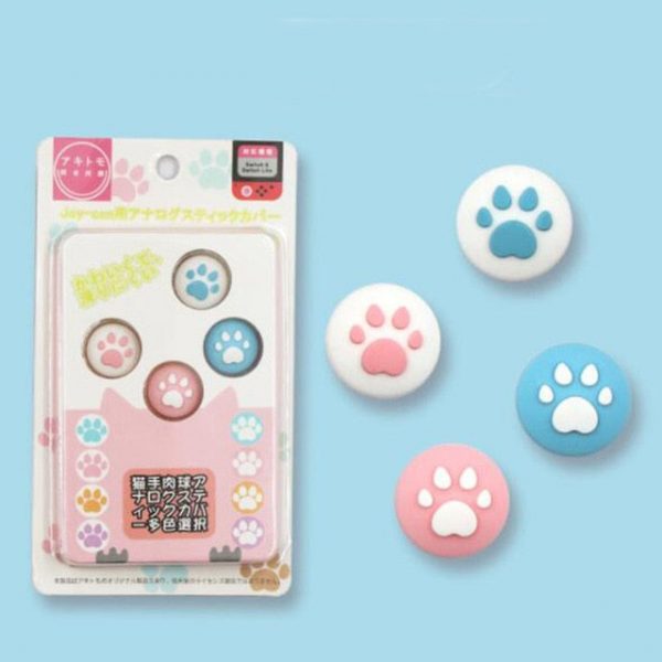 Switch D-pad Switch Button Covers - 6 - Kawaii Mix