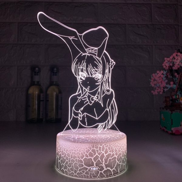 Anime Hologram LED Light - 3 - Kawaii Mix